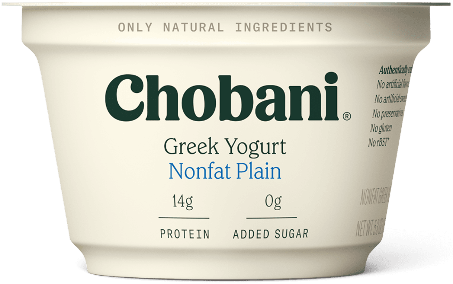 Non-Fat Plain Greek Yogurt