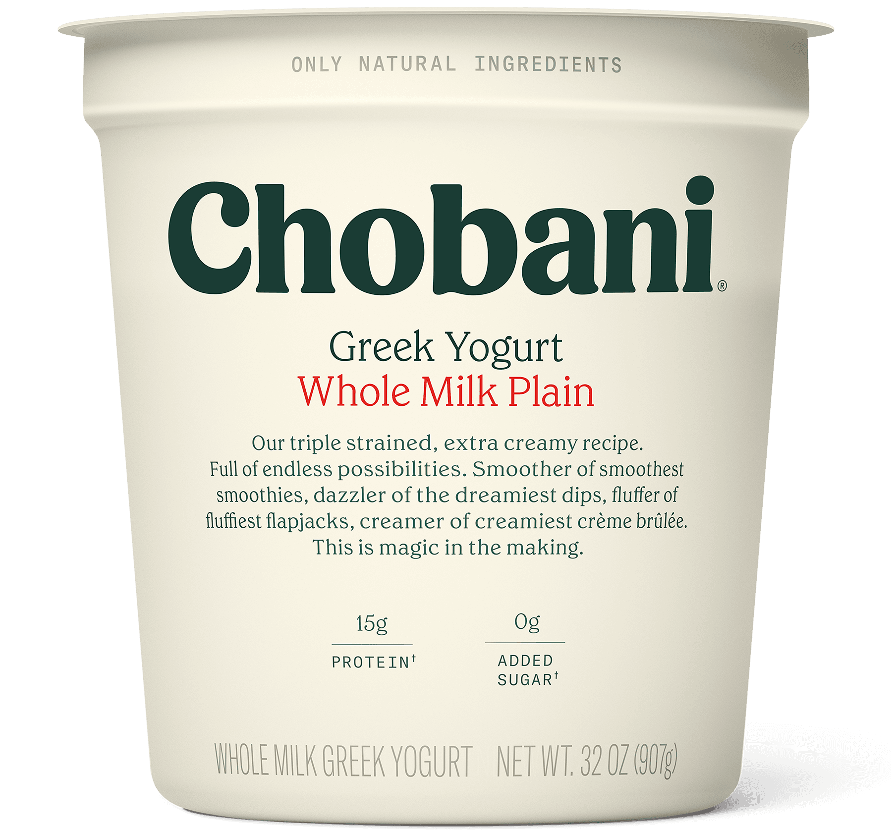 Whole Milk Plain Greek Yogurt