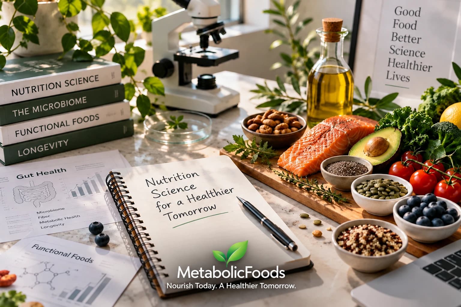 An editorial arrangement illustrating the research behind our nutrition guidance